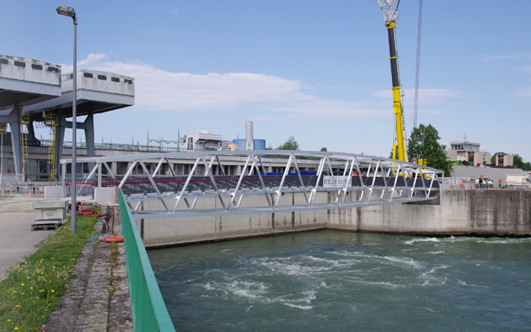 Passerelle Gambsheim Rheinau