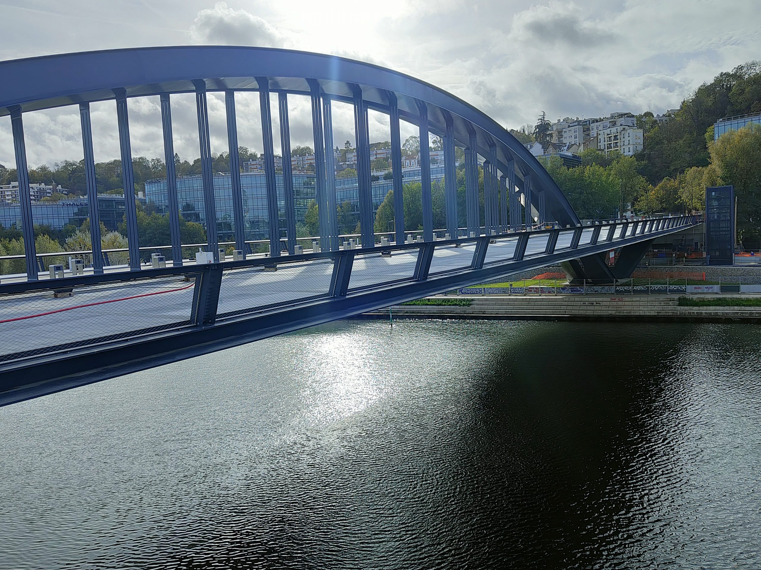 Pont Seibert, depuis l'aval