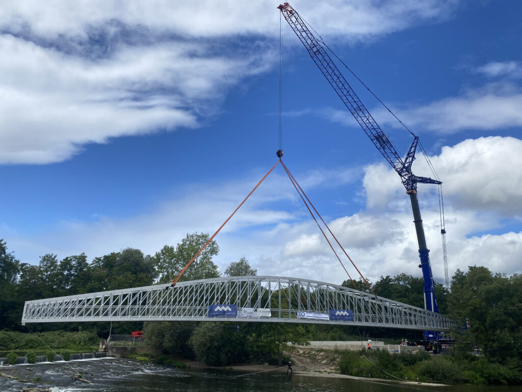 Confluence, une nouvelle passerelle pour franchir l’Ill